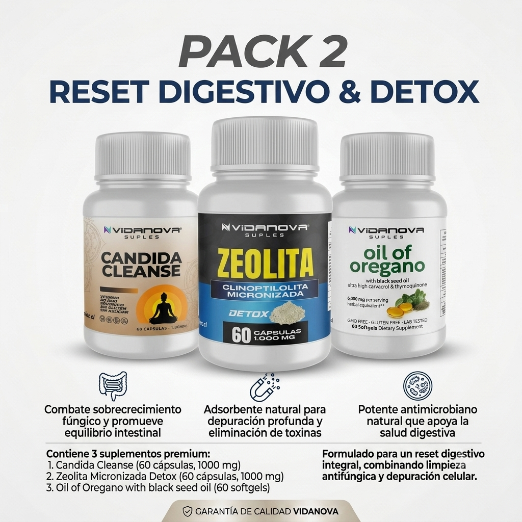 PACK 2 RESET DIGESTIVO & DETOX