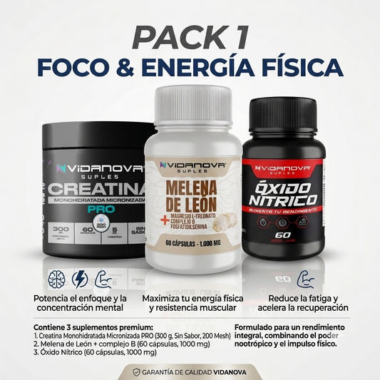 PACK 1 FOCO & ENERGÍA FÍSICA