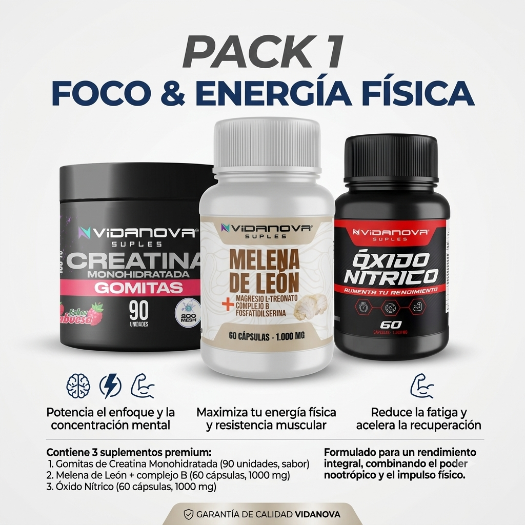 PACK 1 FOCO & ENERGÍA FÍSICA