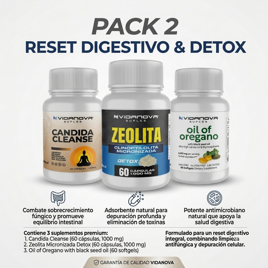 PACK 2 RESET DIGESTIVO & DETOX