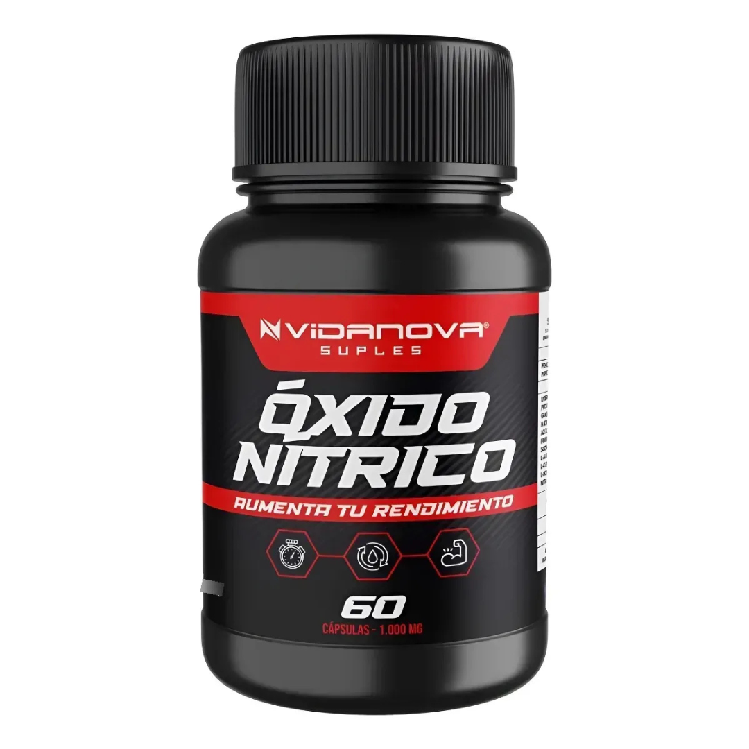 OXIDO NITRICO 1000MG 60 CAPS - VIDANOVA